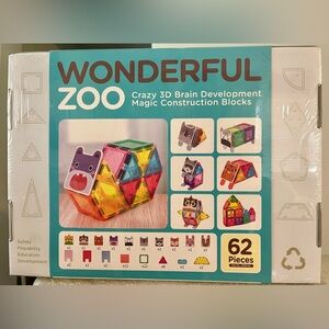 Brand new. Magnetic Tiles. Wonderful Zoo.